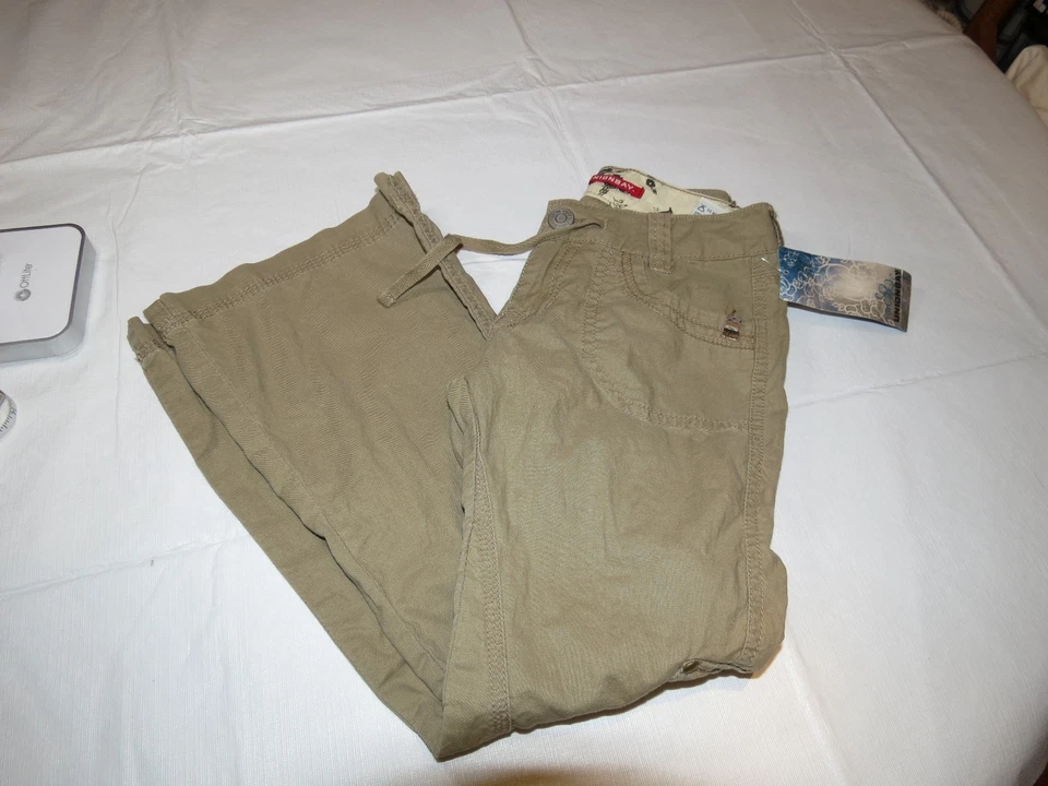 Niñas Unionbay 7 R Pantalones Ligeros JUVENTUD 36.00 Hueso Regular Juventud Marrón Tostado  Foto 3 de 4