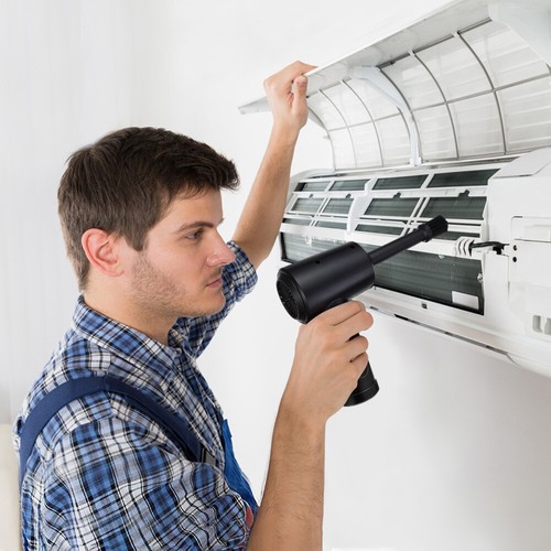 Handheld Cordless Computer Duster Blower Electric Air Duster Portable Air Blower - 第 5/12 張圖片