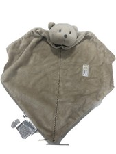 Carters Precious Firsts HANDSOME Tan Puppy Dog Rattle Security Blanket Lovey