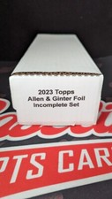 2023 Topps Allen & Ginter Silver Portrait Foil 343/400 Incomplete Set 57 Missing