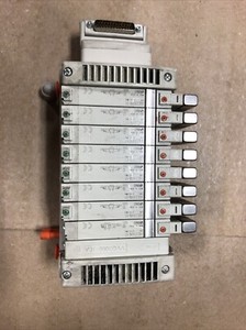 SMC Manifold VV5QC21-09N7FD3-S with VQC2100N-51 (used)