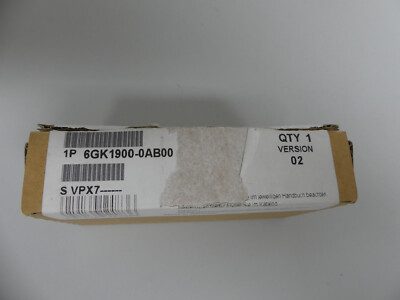 2x Siemens  C-Plug 6GK 1900-0AB00
