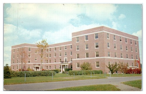 1960 Corbett Hall, University of Maine, Orono, ME Postcard