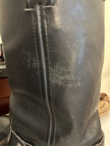 Harley Davidson Herren Biker Reitstiefel Gr. 8 Schwarz Leder Eagle Harness 98408 - Bild 15 von 18