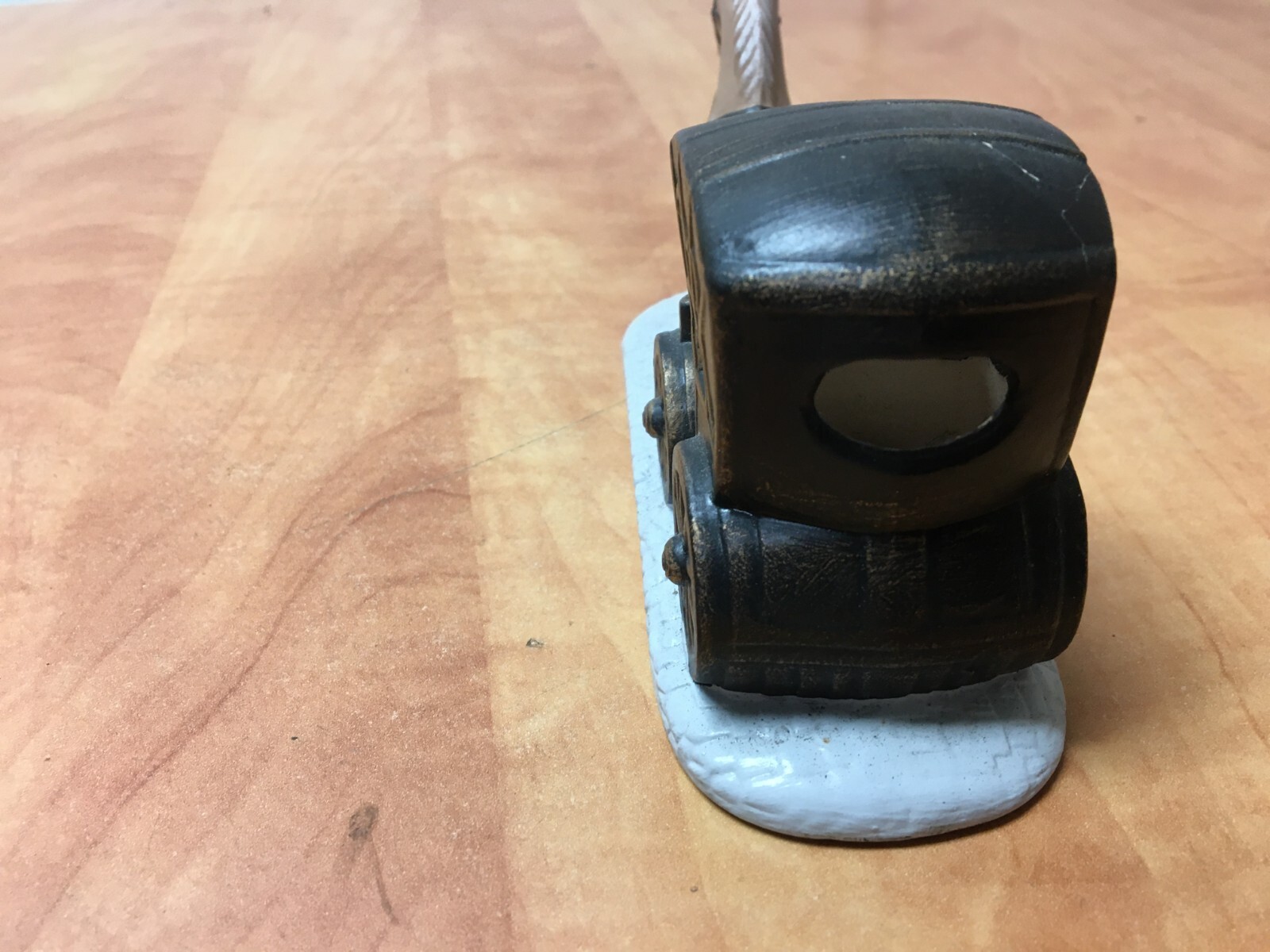 VINTAGE BYRON MOLDS HANDPAINTED Horse Pulling Hay Wagon Ceramic Lot of 2 1986 87