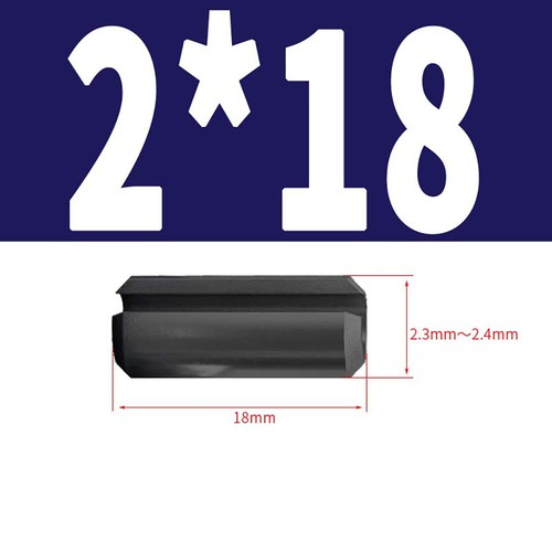 Black Spring Pins Split Tension Roll Pin 65 Mn steel M1.5 M2 M2.5 M3 M4 M5-M12 - Picture 32 of 156