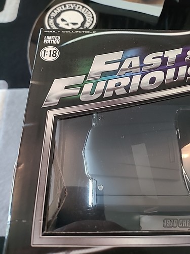 1:18 GREENLIGHT 12946 DOM'S CHEVY CHEVELLE SS 1970 FAST & FURIOUS Modellauto - Picture 10 of 10