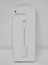 GENUINE Apple USB-C to Lightning Adapter MUQX3AM/A A2868 - Open Box
