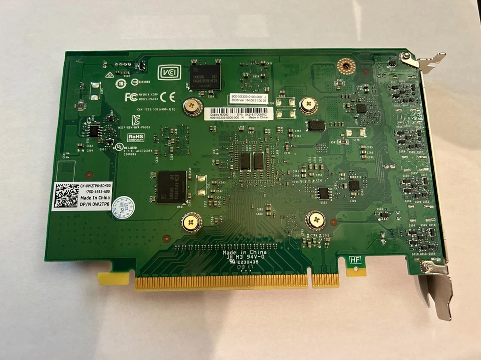 nVidia Quadro M2000 4GB 128-Bit GDDR5 GPU PCI-E 3.0x16 4xDP Video Card - Bild 3 von 4