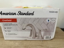 American Standard Chatfield Centerset Bathroom Faucet Nickel 7413.201.295
