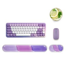 2 Pcs Gel Wrist Rest for Computer Keyboard Wrist Pad for Pain Relief