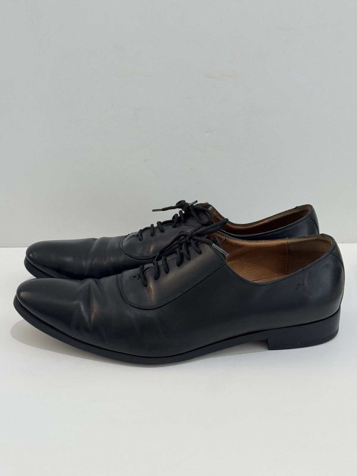 Oxfords homme Gucci Adel Double G cuir noir  9