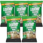 5 x Car Pride Leather Cleaning Wipes - Car Interior Care, Quick & Easy - 30 Pack