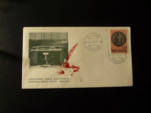 ministry of economy FDC Italy 1969