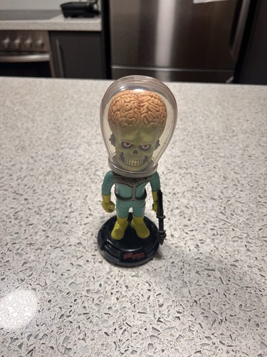 Funko 2012- Wacky Wobbler- Mars Attacks Bobble head-Alien Martian Topps OOB - Picture 12 of 12
