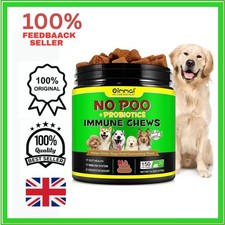 No Poo Immune Chews for Dogs - 150pcs Pecking Duck Flavored Support Joint health