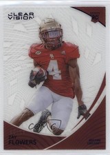 2023 Panini Chronicles Draft Picks Clear Vision Blue 90/99 Zay Flowers #8 19wa
