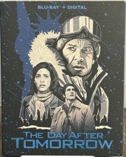 The Day After Tomorrow Blu Ray With OOP Rare Art Slipcover Thriller Suspense