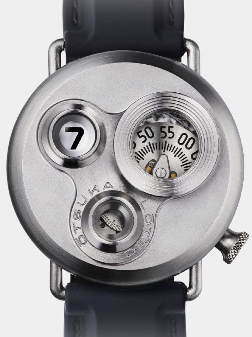 Otsuka Lotec 7.5 Watch Jumping Hour Mechanical 40 mm Automatic New