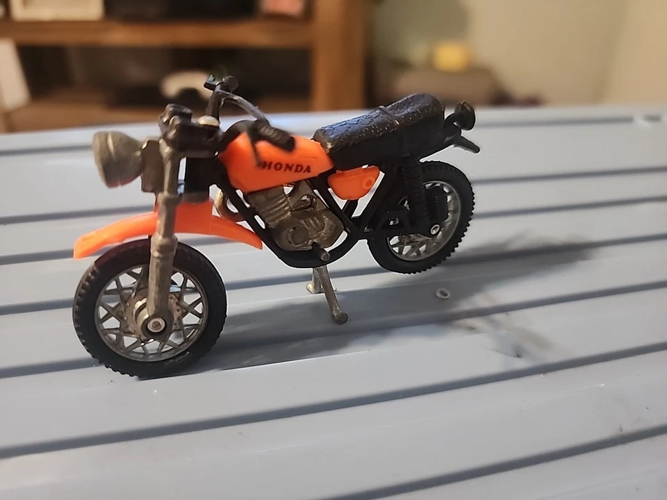 Motocross diecast vintage Kidco ruedas resistentes Honda F11 250 1/26 Foto 2 de 4