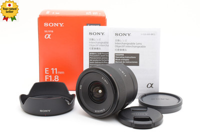[TOP MINT IN BOX] Sony E 11mm F1.8 SEL11F18 Lens for APS-C E-Mount FROM JAPAN