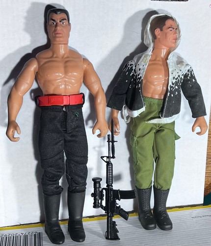 Vintage 1992 G.I. Joe 12" Action Figures Lot of 2 - Destro