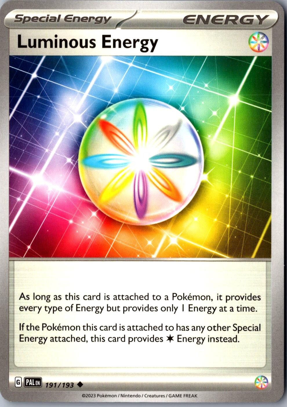 Luminous Energy 191/193 Uncommon Paldea Evolved Lightly Played Pokemon Card