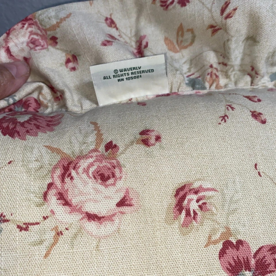 Waverly цветочный подушка оборки бросить декор страны коттедж Core шик 15 «x 16» + 2,75 - Изображение 4 из 4