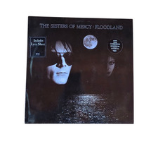 The Sisters Of Mercy Floodland + INSERT Merciful Release Vinyl LP mit Lyrics