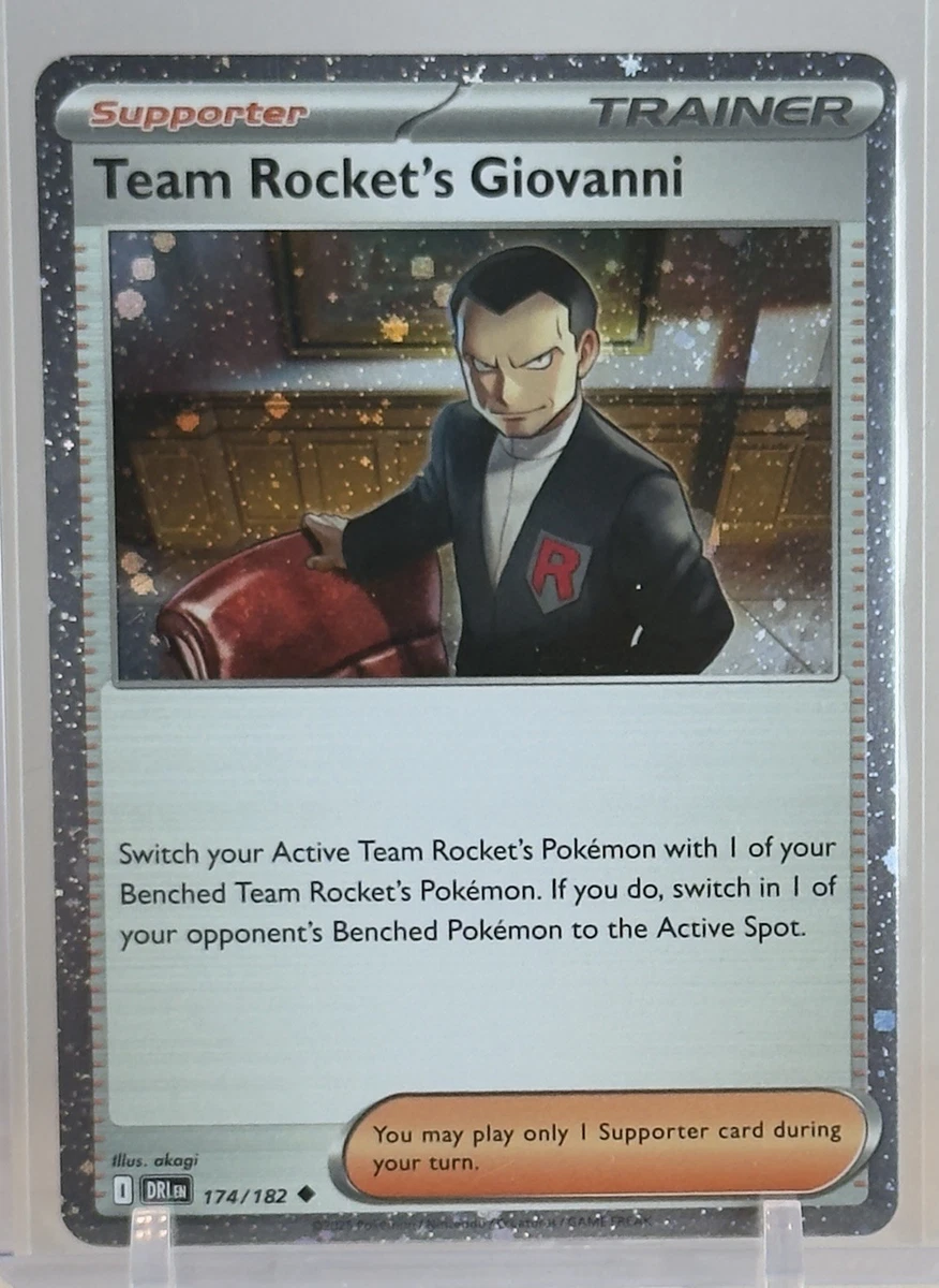 Team Rocket's Giovanni Pokmon TCG Cards for sale | eBay