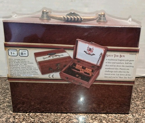 Shut-The-Box Game. Front Porch Classics. Game Of Chance. New/Sealed - Picture 4 of 7