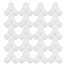 60 pcs Closet Wardrobe Connector: Plastic 3 Way Connectors for Shoes Clothes