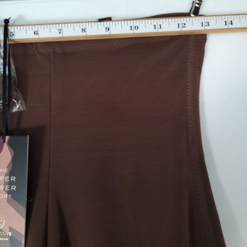 Neu mit Etikett Honeylove SuperPower Shorts *L* BRAUN formender abnehmbare Träger SculptWear - Bild 8 von 10