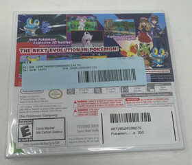 Pokemon Y Nintendo 3DS Brand New & Factory Sealed With Slight Tear!