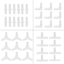 Aquarium Airline Tubing Connectors I T L Y 40Pcs Fish Tank Air Tube Adapters for