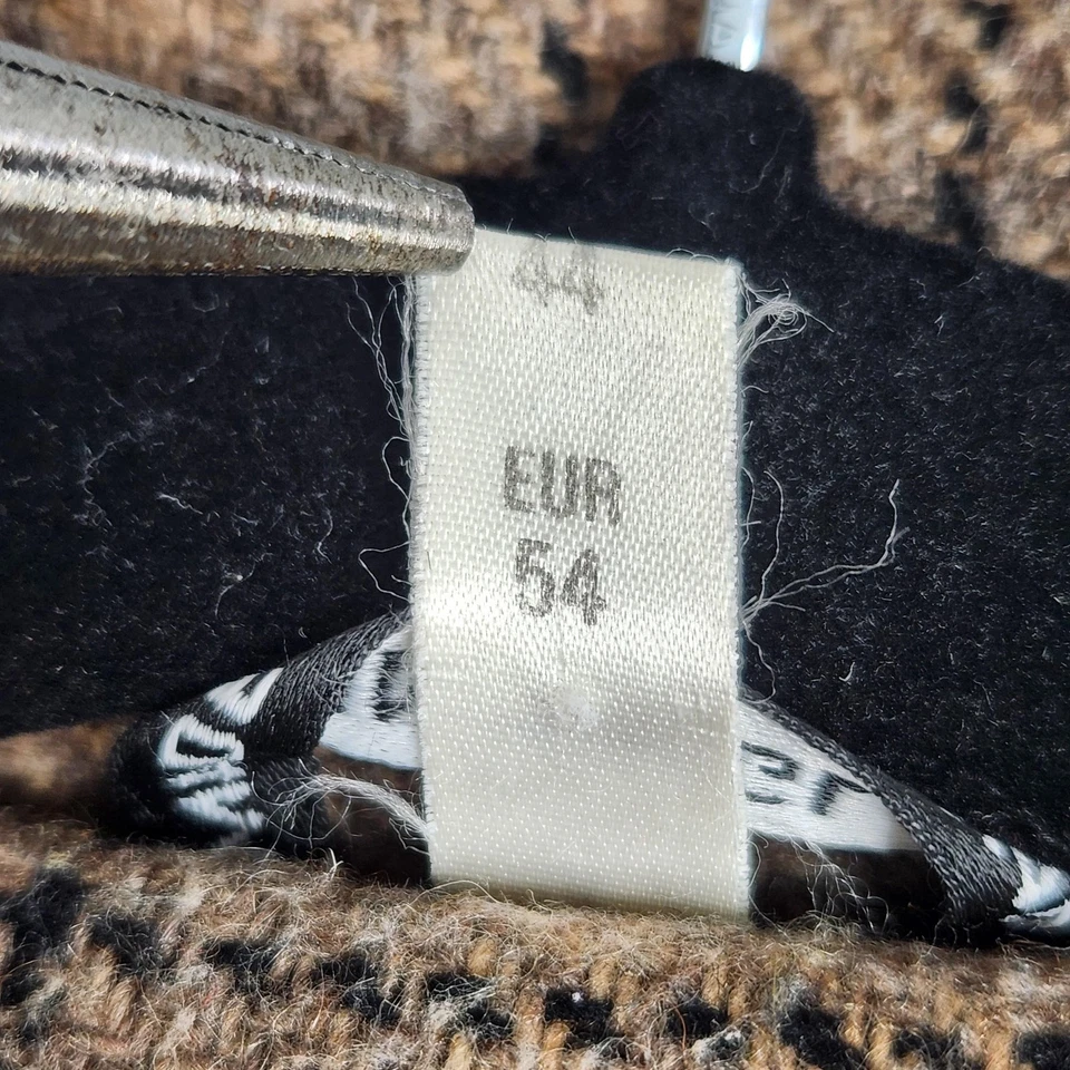 Vintage Tibbett Montgomery Duffle Coat Mens 44 US Tan Horn Toggle Flannel Lined - Image 4 of 4