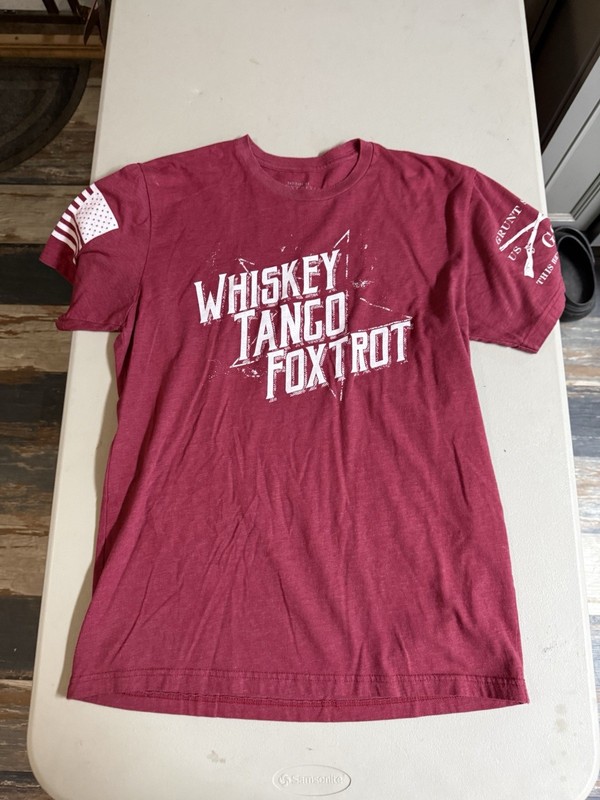 GRUNT STYLE T SHIRT WHISKEY TANGO FOXTROT