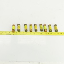Buss LPJ-2SP 2A 600VAC Low Peak Dual Element Time Delay Fuse Lot Of 9