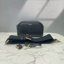 Burberry Pre-Owned Authentic Camera Bag Black Free Tracked Shipping