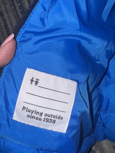 Columbia Boys Girls Puffer vest Blue Size XL 18/20 - Picture 5 of 7