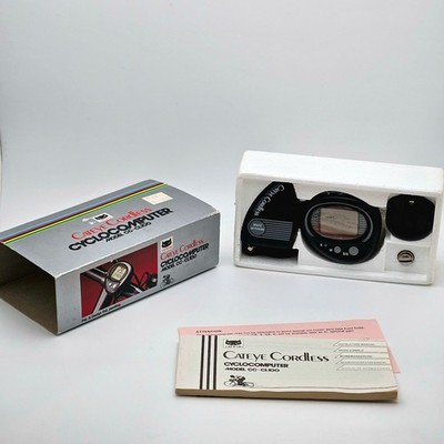 Vintage Cateye CC-CL100 Cordless Cyclocomputer New in Box NOS - Free Shipping