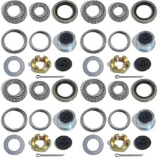 4 Sets 3500 LB Boat Trailer Axle Bearing Kits, L68149 L44649 Kits,...