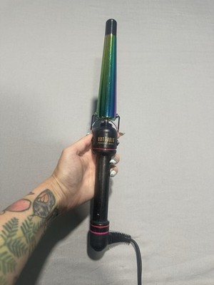 Hot Tools Tapered Barrel Rainbow Curling Iron