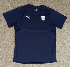 West Bromwich Albion Puma Training Shirt, Large, Very Good Condition