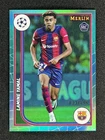2023-24 Topps Merlin Chrome UEFA Lamine Yamal #27 Aqua Refractor Rookie RC /199