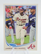 2013 Topps JASON HEYWARD 222 Braves ✨ JUST RETIRED Five Gold Gloves HOF? ⚾️