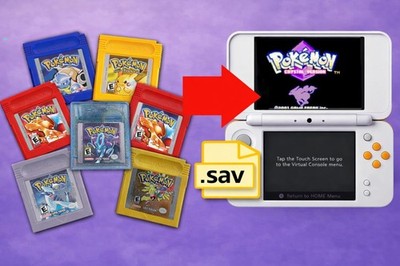Pokemon R/B/Y/G/S/C Cartridge to 3DS Virtual Console conversion mail-in service