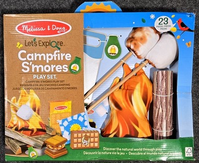Melissa & Doug Let's Explore Campfire S'Mores Play Set
