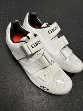 Zapatos de ciclismo de carretera Giro Prolight SLX II blancos Easton para hombre 9,5/43