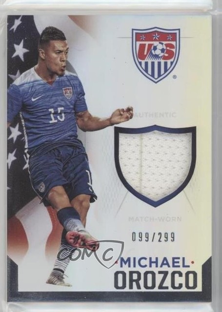 2015 Panini USA Soccer National Team Memorabilia /299 Michael Orozco Fiscal z7d
